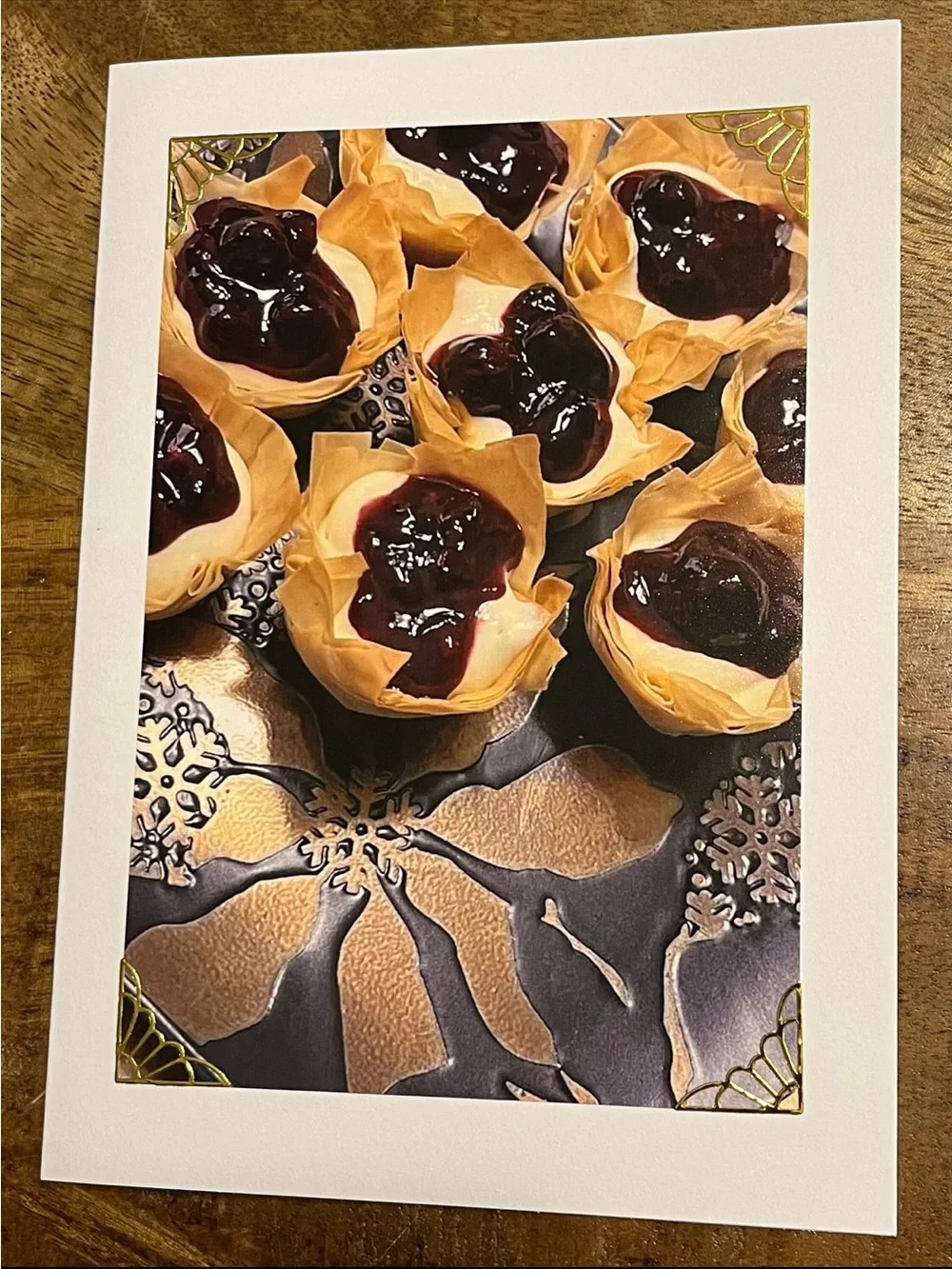 Photo Greeting Card Set - Appetizers